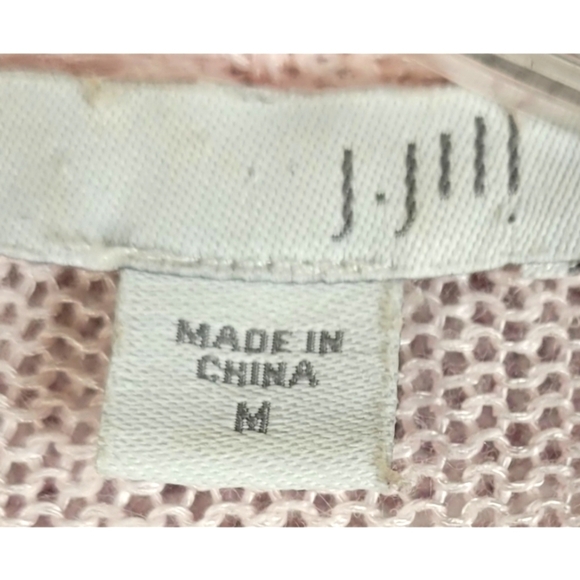 J. Jill Soft Blush Open Cardigan - Picture 4 of 7